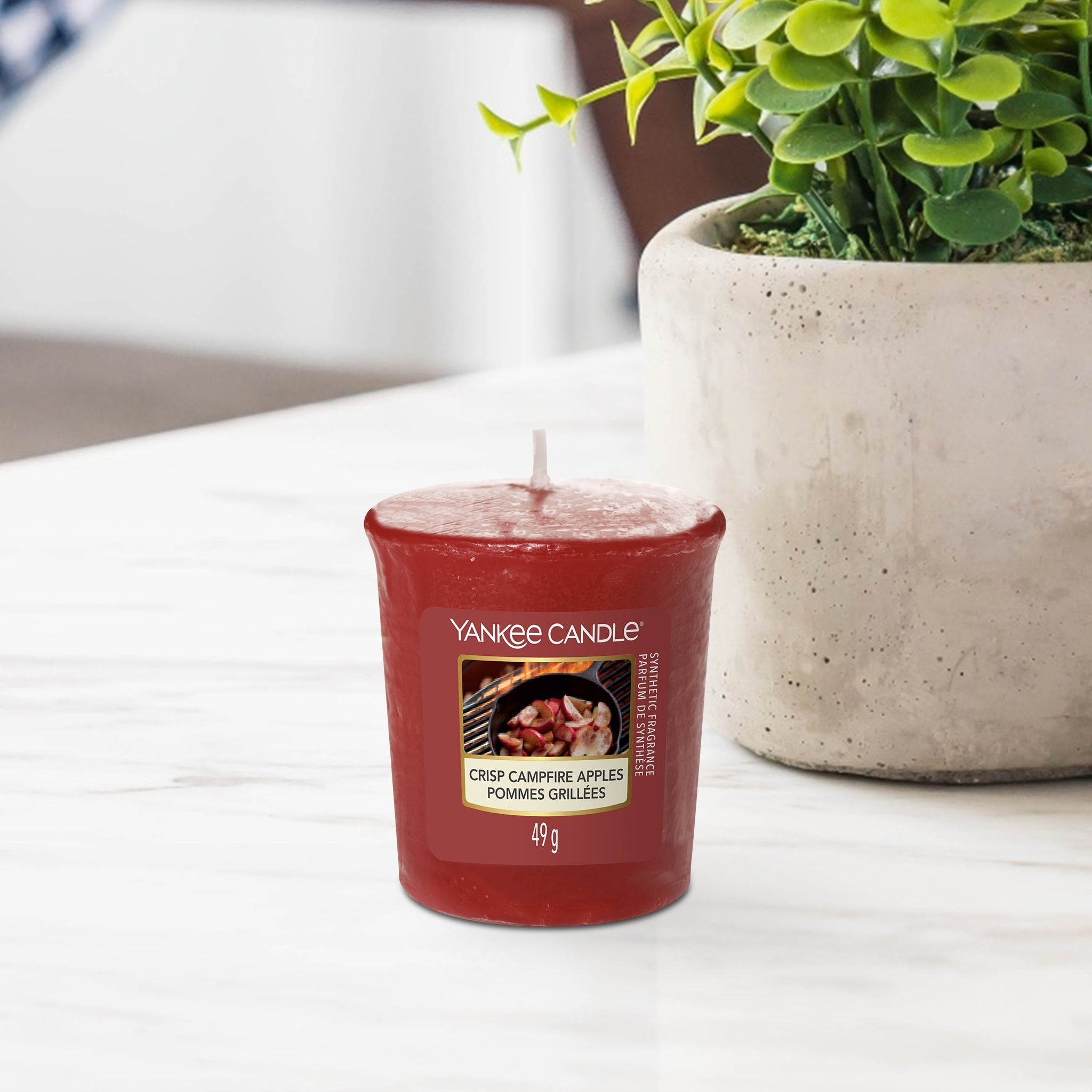 Yankee Candle Original Crisp Campfire Apples Votive Scented Candle